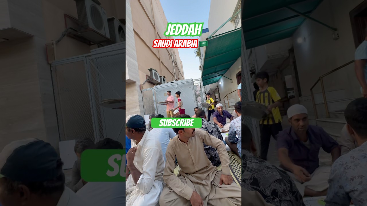 11 Ramzan iftar in Jeddah saudi mosque Saudi Arabia #food  #shorts  #syedsarfaraz