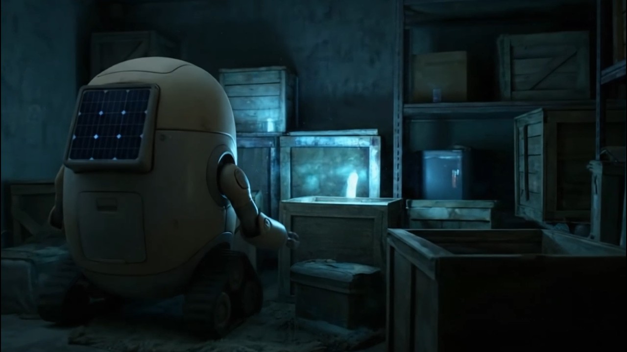 What if a small robot disappeared… and hope was the only thing left?