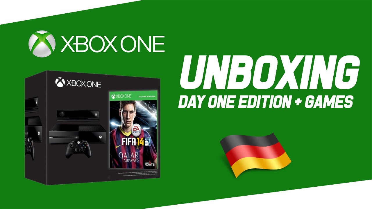 XBOX One Unboxing (Day One Edition) Deutsch/German