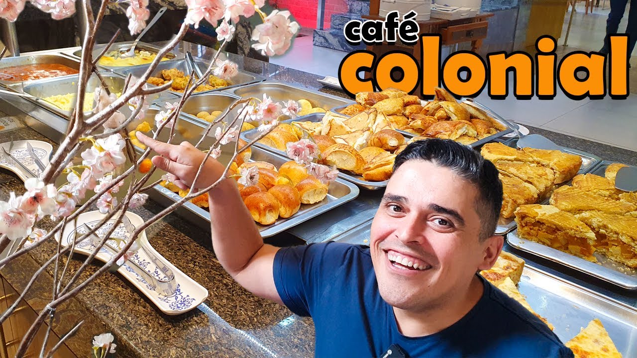 O Café Colonial Mais Lindo da Cidade