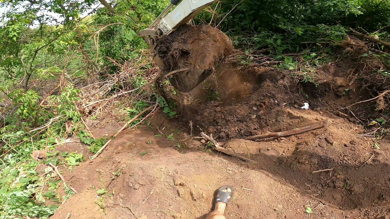 как заработать.13 серия (1 часть) Коп металла экскаватором