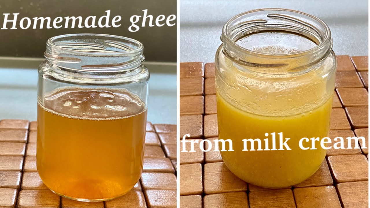 Homemade Ghee|How to make ghee from milk cream|Clarified Butter Recipe