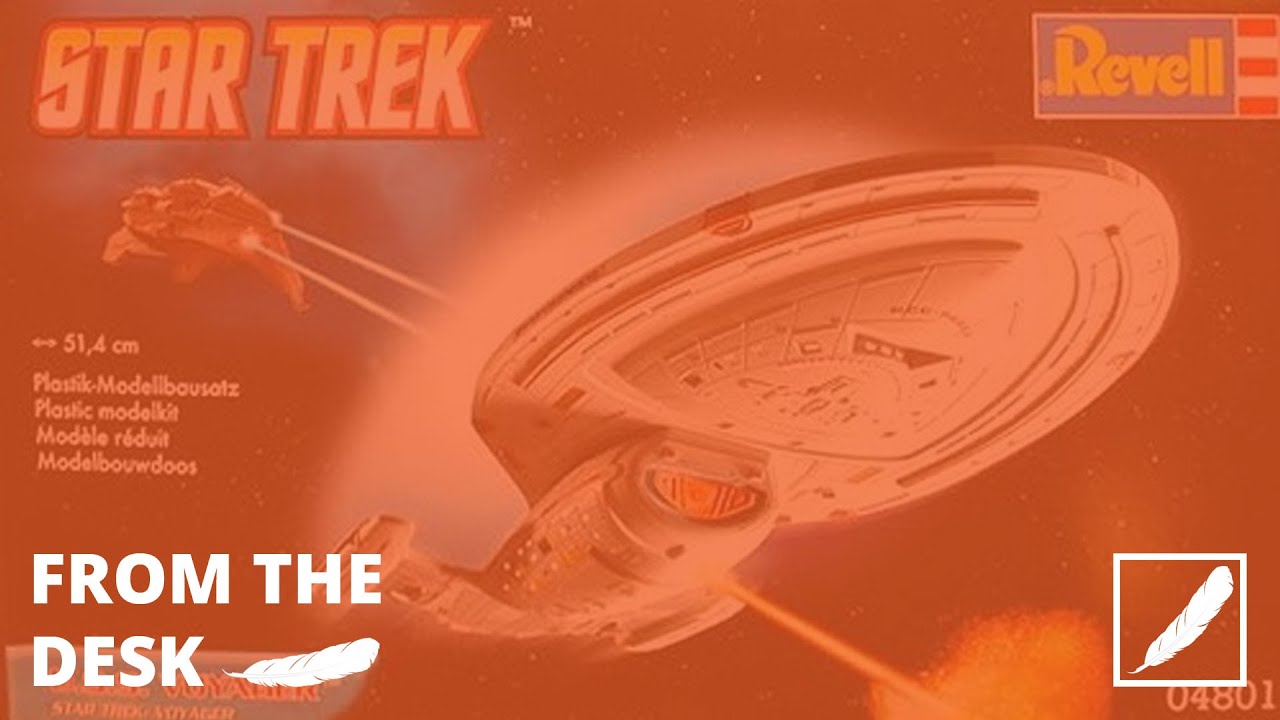 Revell USS Voyager Model - Episode 25 - Engineering Hull 1