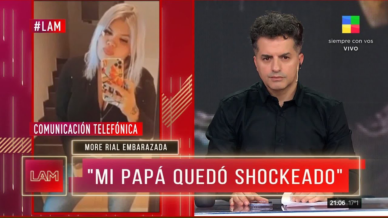 ⭐ Enigmático del día: MORENA RIAL está embarazada por segunda vez 👶