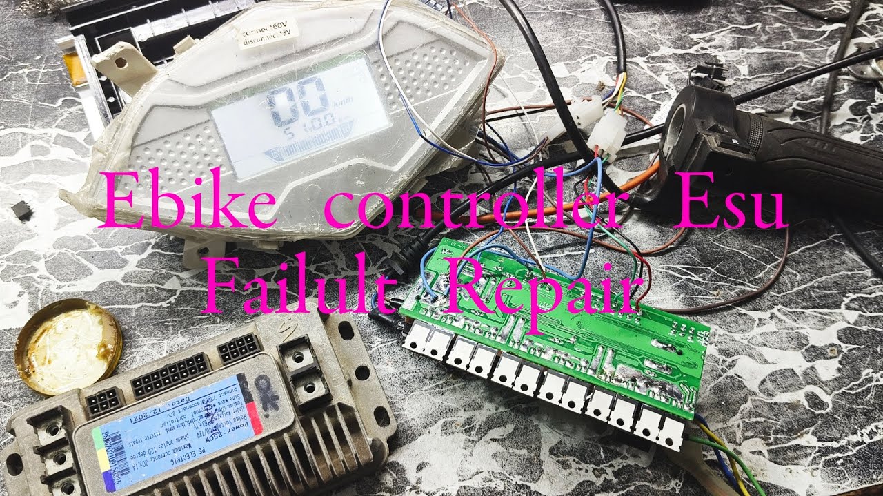 Electric scooter Controller repair,E bike Motor controller repair, Controller Esu fault repair