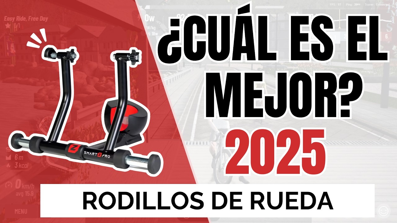 Mejores RODILLOS DE RUEDA [2025] para Ciclistas
