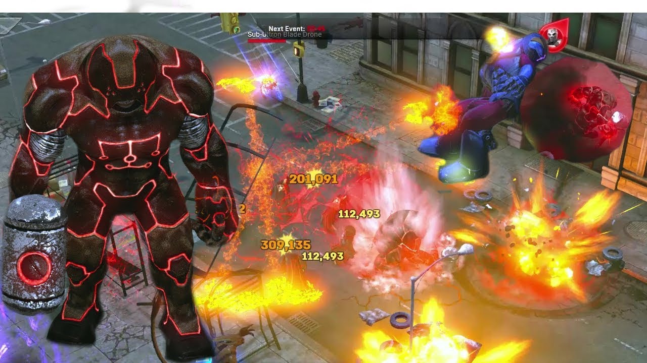 Marvel Heroes Omega Juggernaut Gameplay