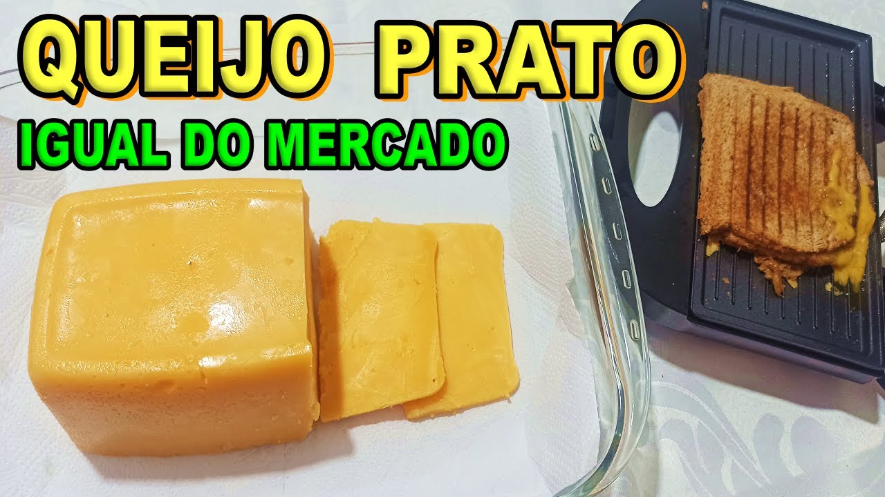 QUEIJO PRATO Caseiro sem Amido 🧀 Igual do Mercado - Receita 💖 MARILENE SARAH FIALHO