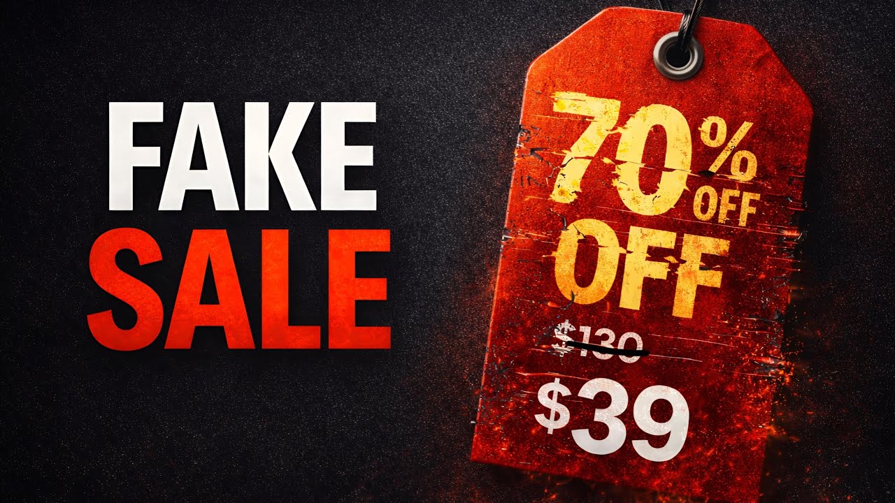Fake sales trap|How discounts scam you into buying more!
