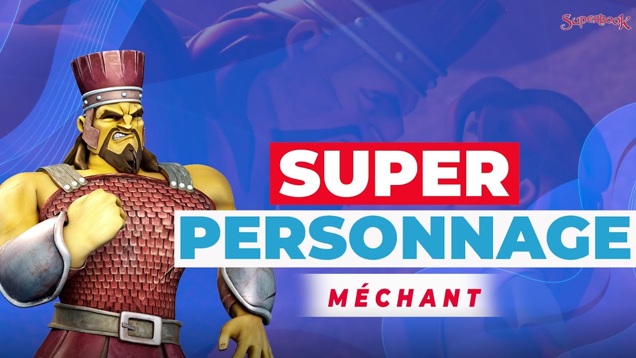 SuperPersonnage (Méchant) : GOLIATH - Superbook FR