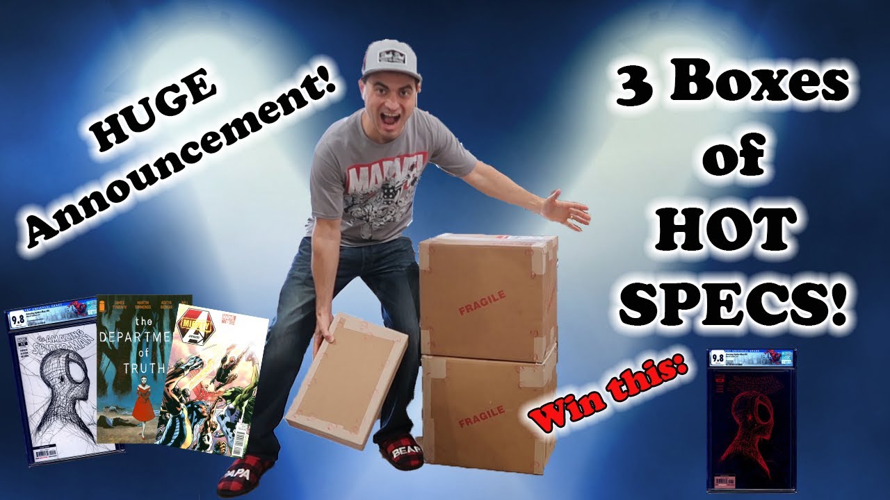 3 Boxes of Spec Book Keys! Plus HUGE announcement!
