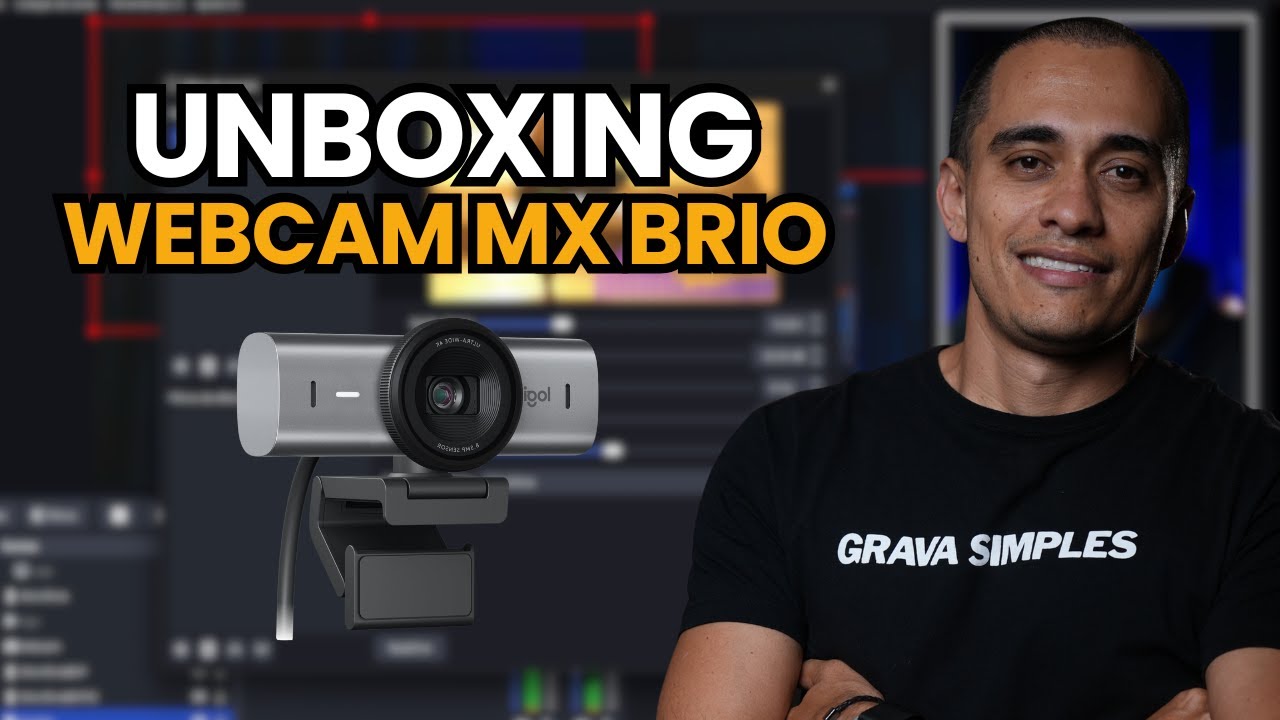 Unboxing Webcam MX Brio 4k