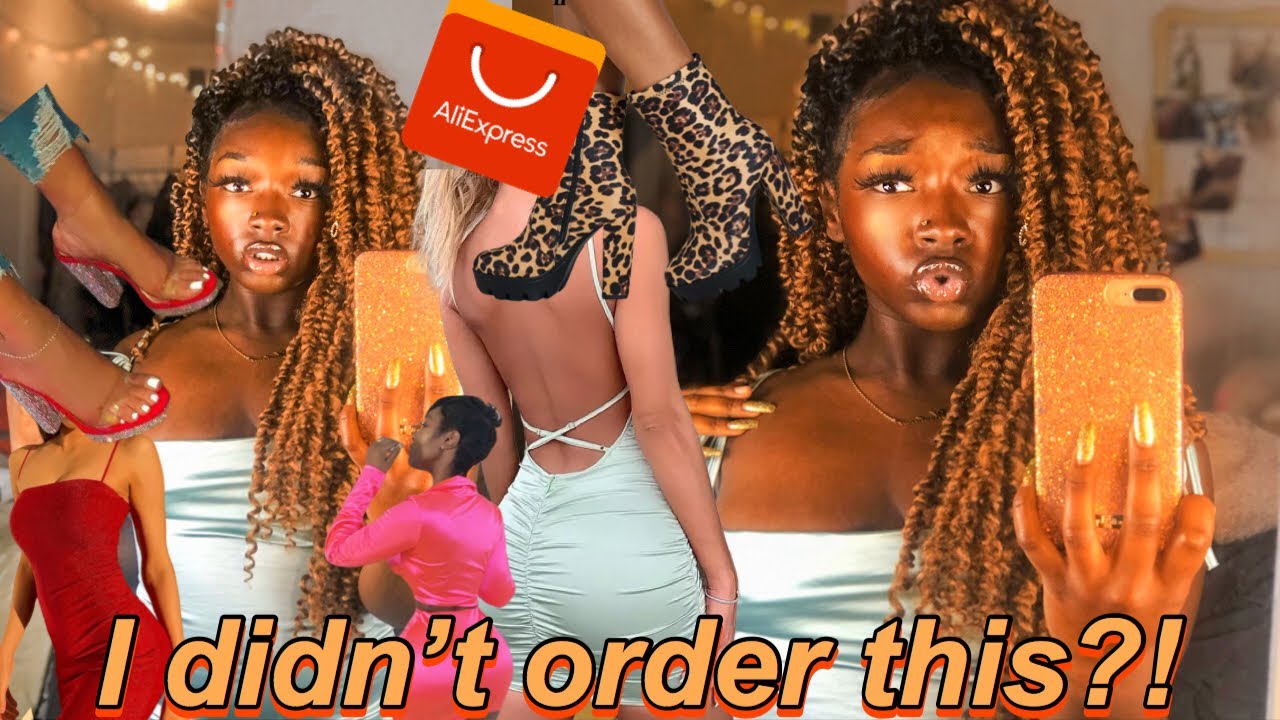 ALIEXPRESS HAUL SPRING 2020 👑 Baddie on a Budget Try On Haul! Heels, Dresses, etc.