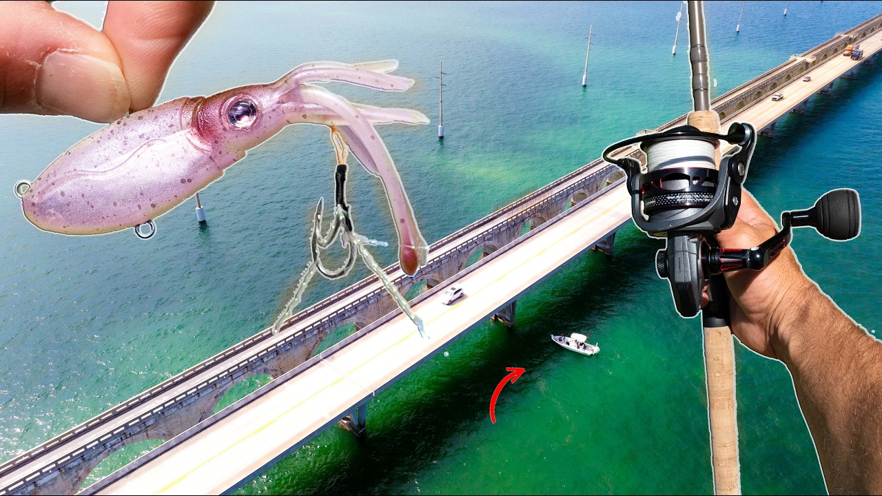 4 Days Fishing Legendary FL Keys Bridges Using Only Lures! (Catch Clean Cook)