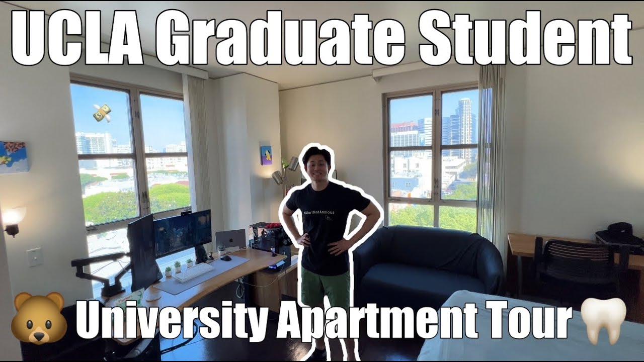 UCLA Graduate Apartment Tour I Weyburn Terrace Paseo Studio I Thinh Tran