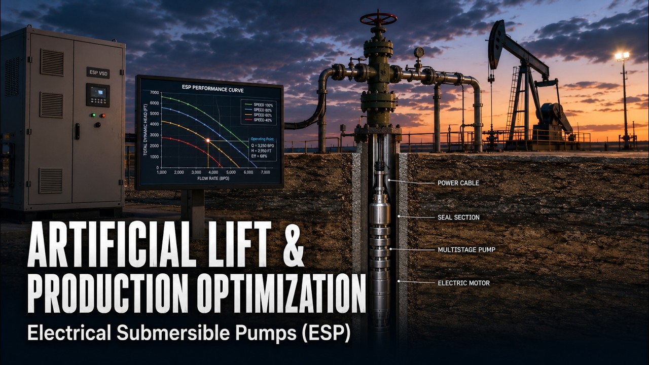 Artificial lift and Production Optimization - ESP