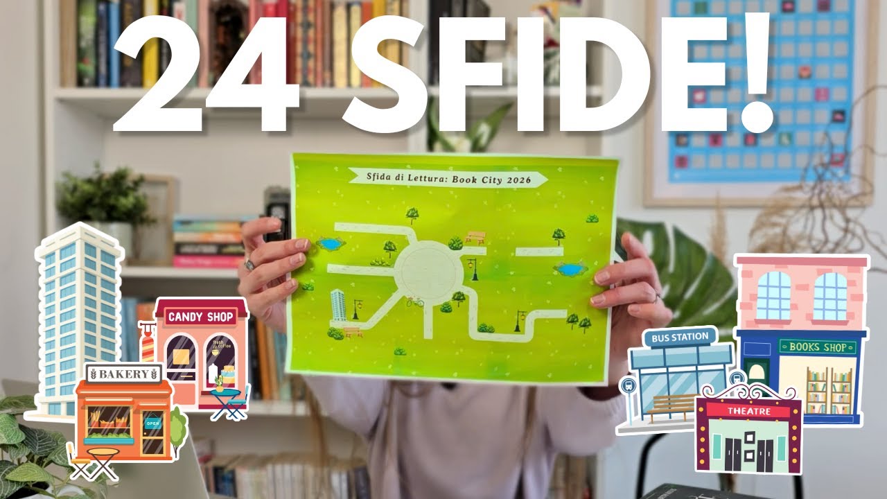 Costruisco una CITTÀ con i libri che leggo: la mia Sfida 2026 🏙️
