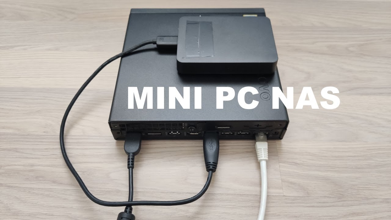 NAS Server einfach selber bauen mit Mini-PC - günstiges DIY NAS (Anleitung)