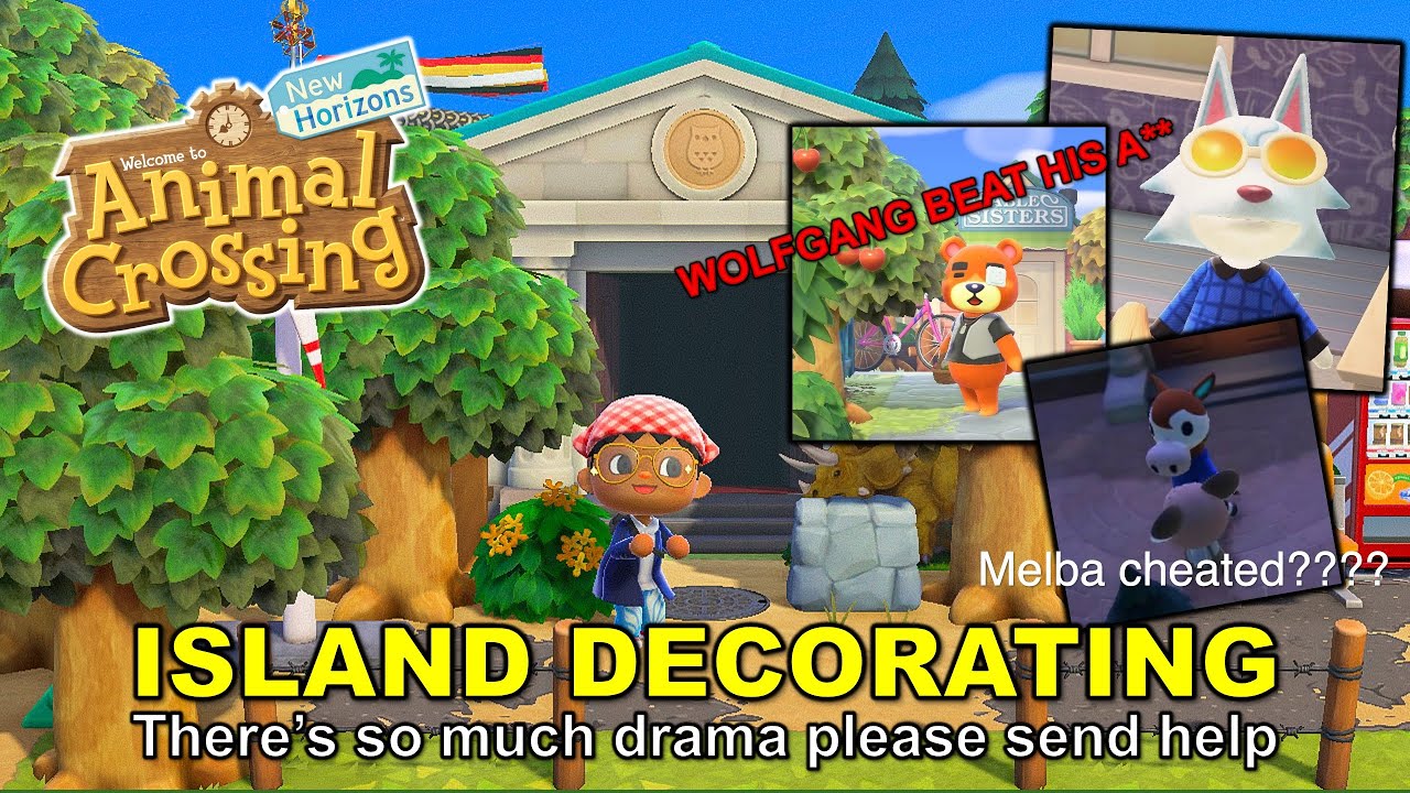 island renovations + catching up on the *DRAMA* | Animal Crossing New Horizons