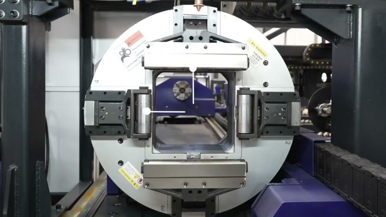 Tube Laser PENTA WPL Series με 3 Τσωκ και Συστήματα Αυτόματης Φόρτωσης & Εκφόρτωσης
