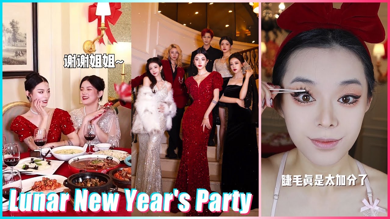 Mitsuisen☘️ASMR Makeup Tutorial✨Happy Lunar New Year🧧Satisfying makeup asmr🍃Beauty Secrets🌿243