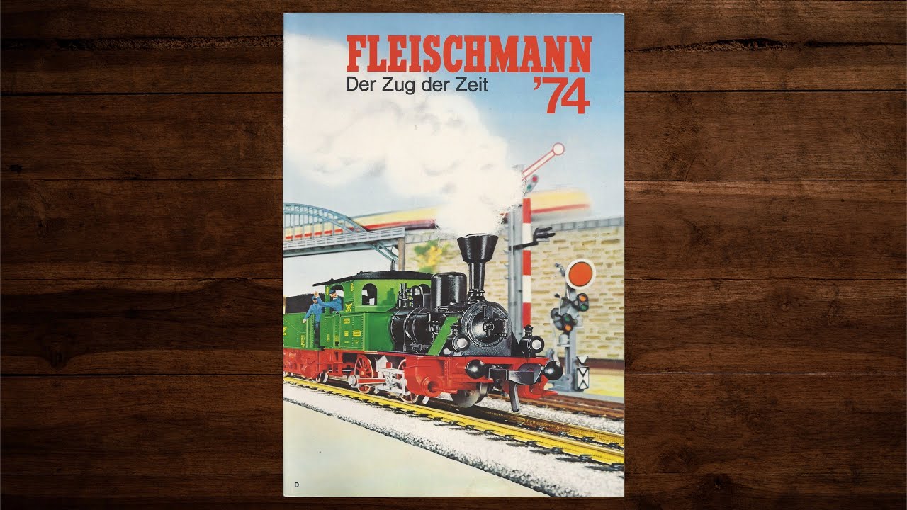 Fleischmann Katalog 1974 – Modellbahn, Modelleisenbahn, H0