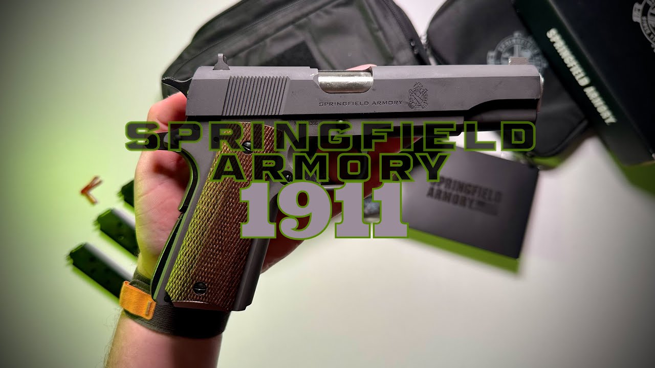 Распаковка &mdash; Springfield Armory 1911 [серия MIL-SPEC]
