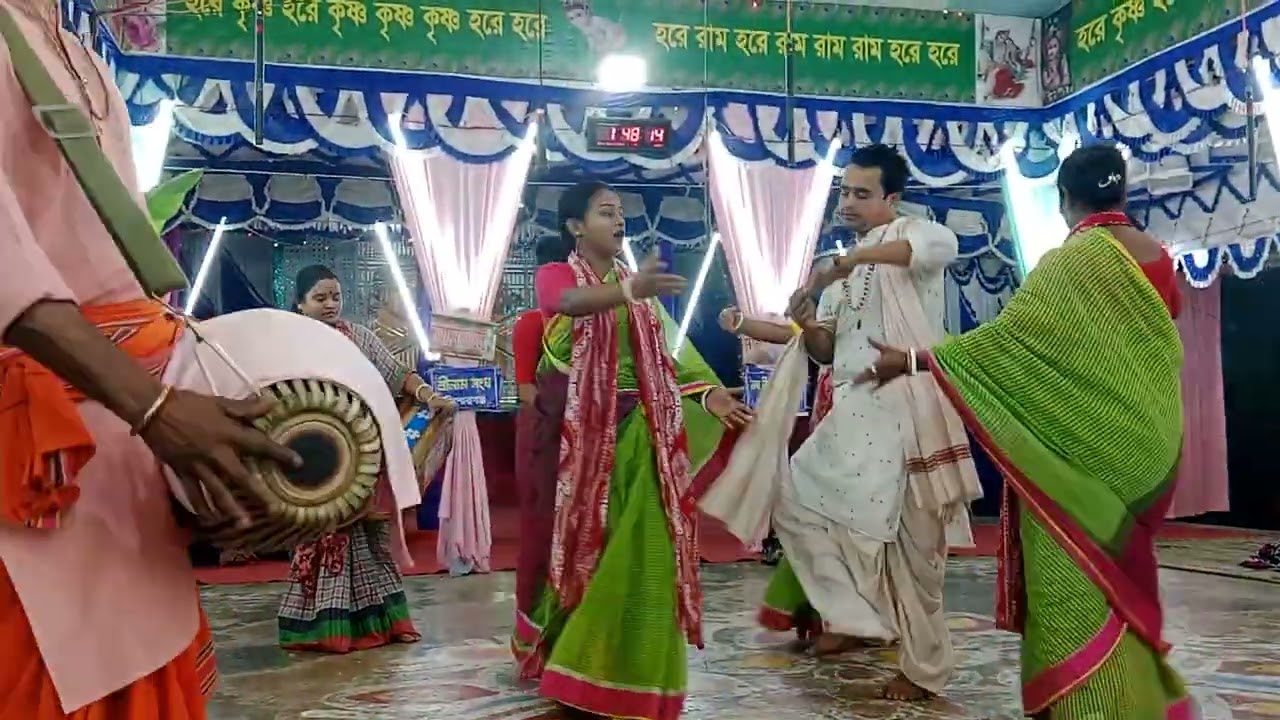 গৌরীপুরে গোবিন্দ মন্দিরে 