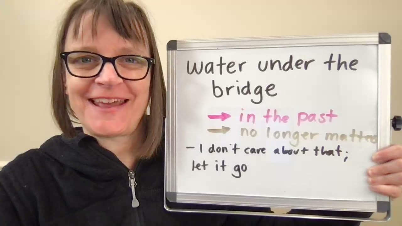 Water Under the Bridge (Meaning and Use)
