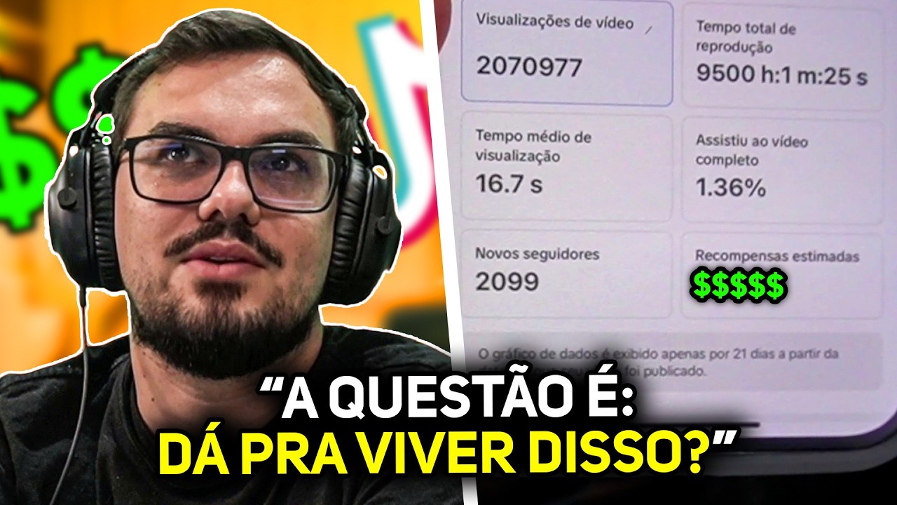 QUANTO PAGA O TIKTOK?