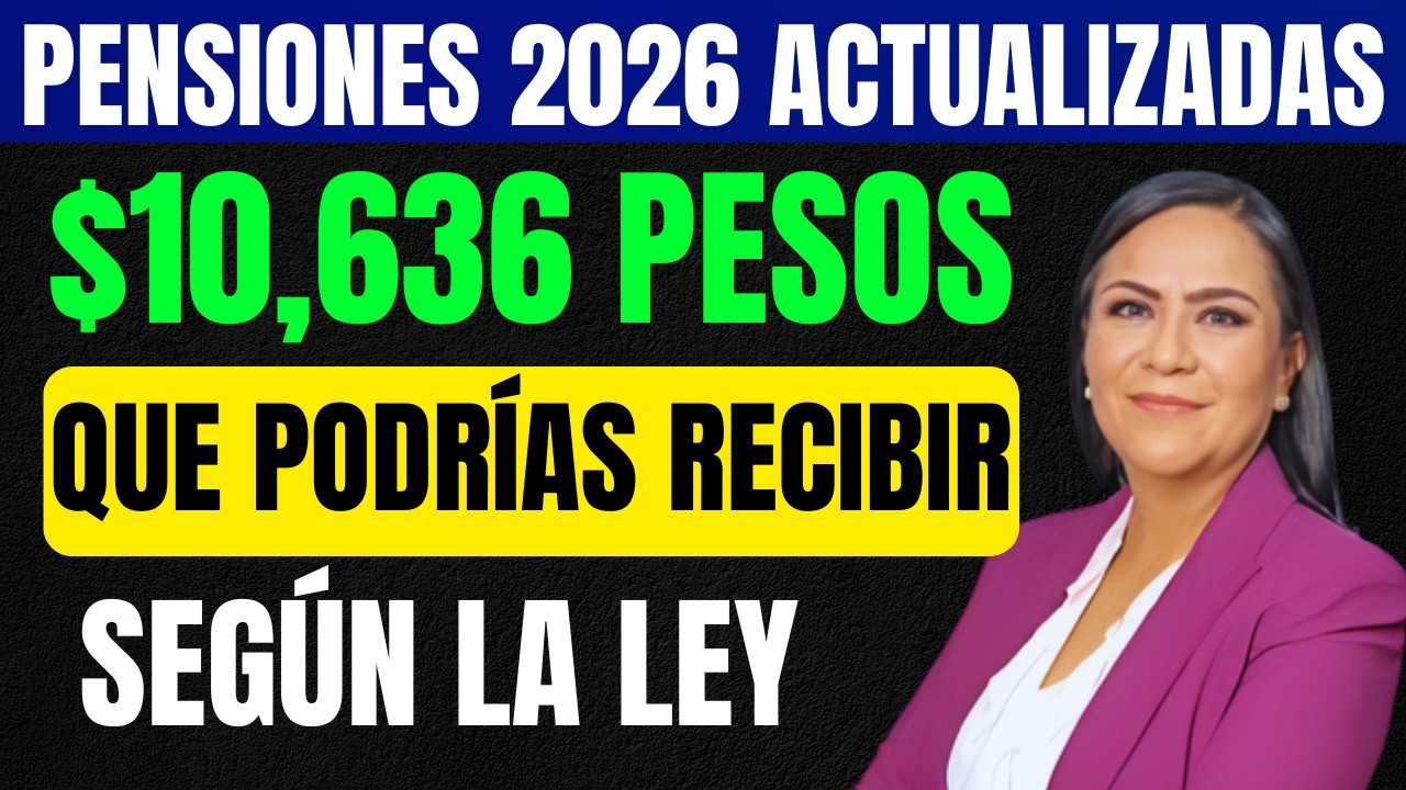 ⚠️ $10,636 pesos mensuales en la ley que muchos pensionados aún no solicitan 💸