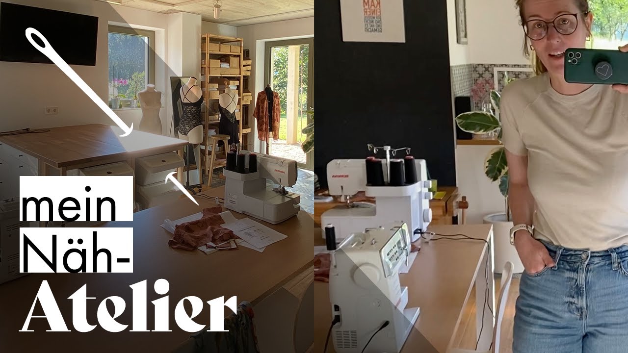 Nähzimmer einrichten: 12 Tipps plus Roomtour durch mein Atelier