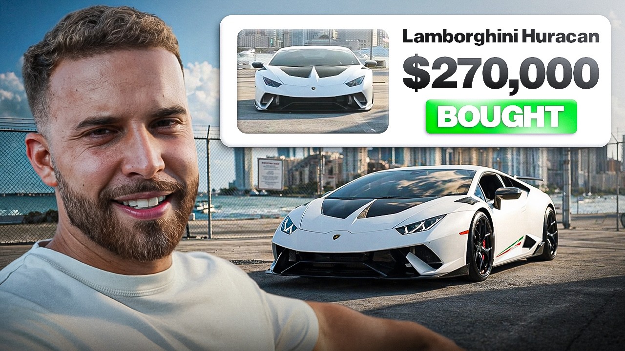 I Bought a $270,000 Lamborghini Huracan
