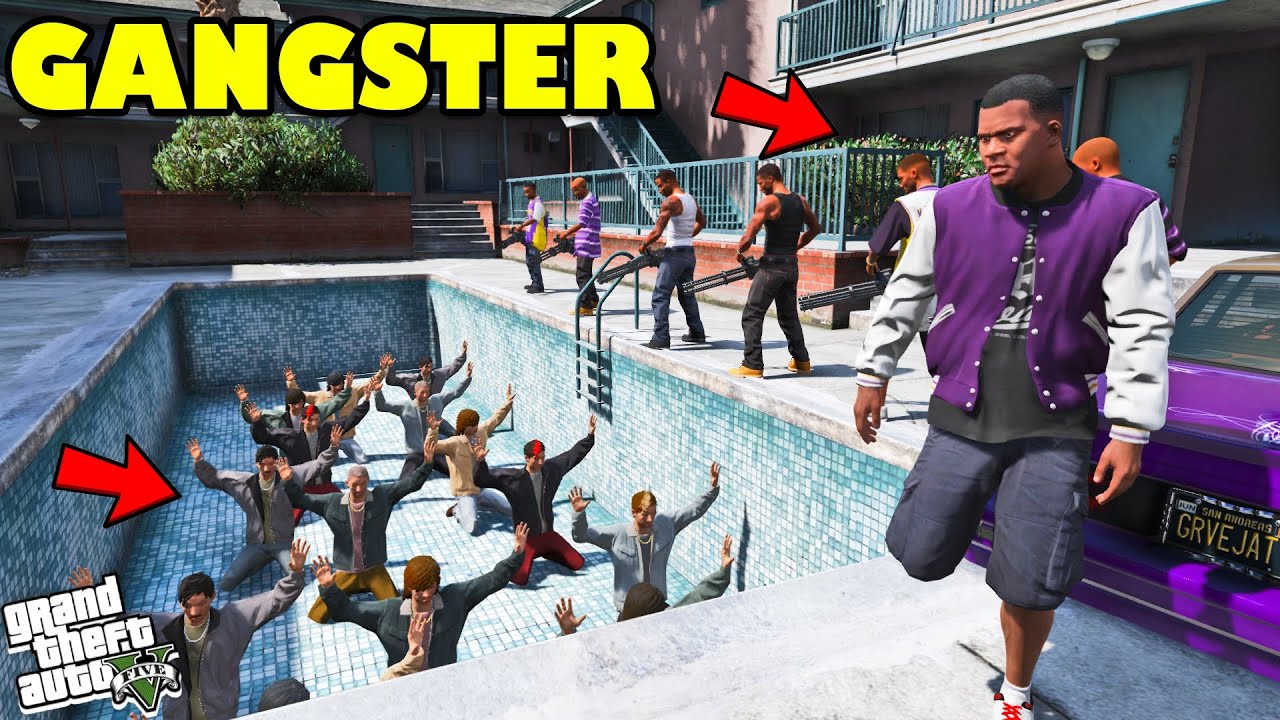 Franklin Started The Biggest Gang War Of Los Santos In GTA 5! 🔥💀 | Shinchan & Chop
