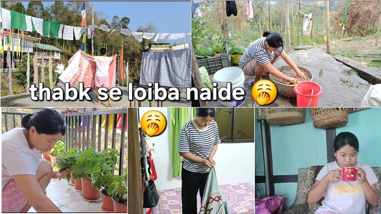 Daily vlog after 9 days 😁😁 ym  busy oikhre puncse 😊😊....