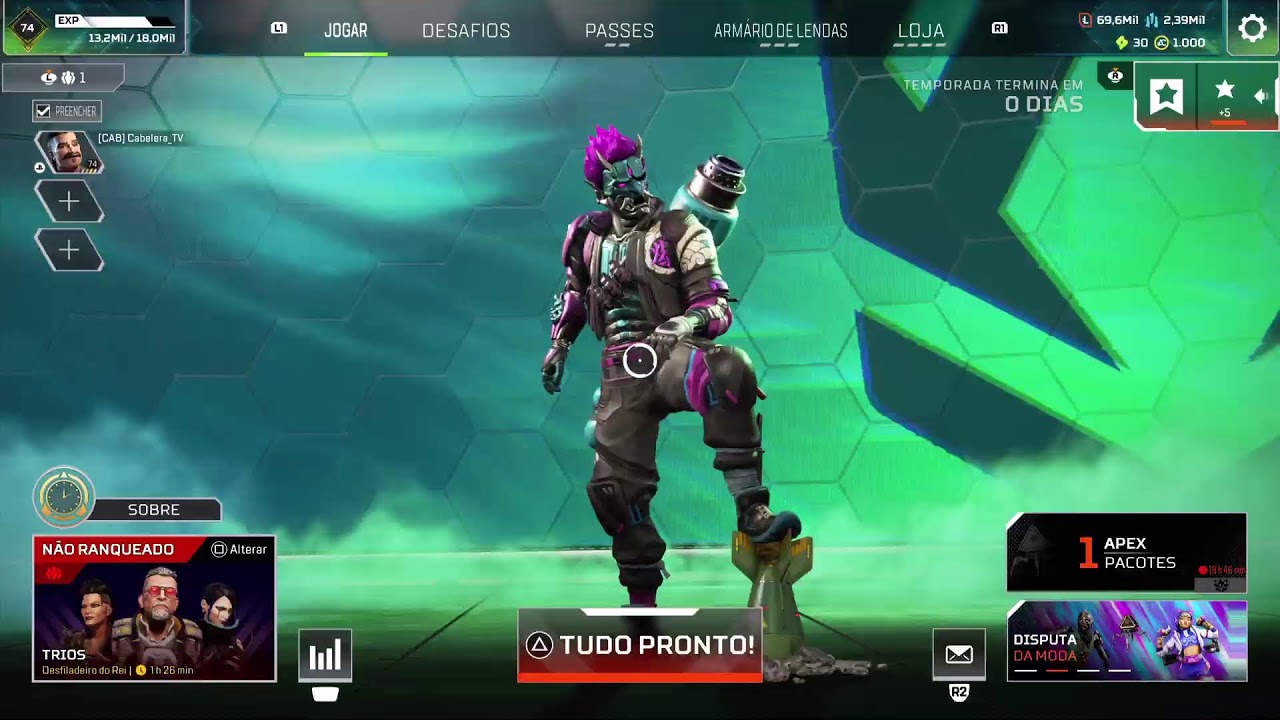 Missões em Apex Legends!!!!