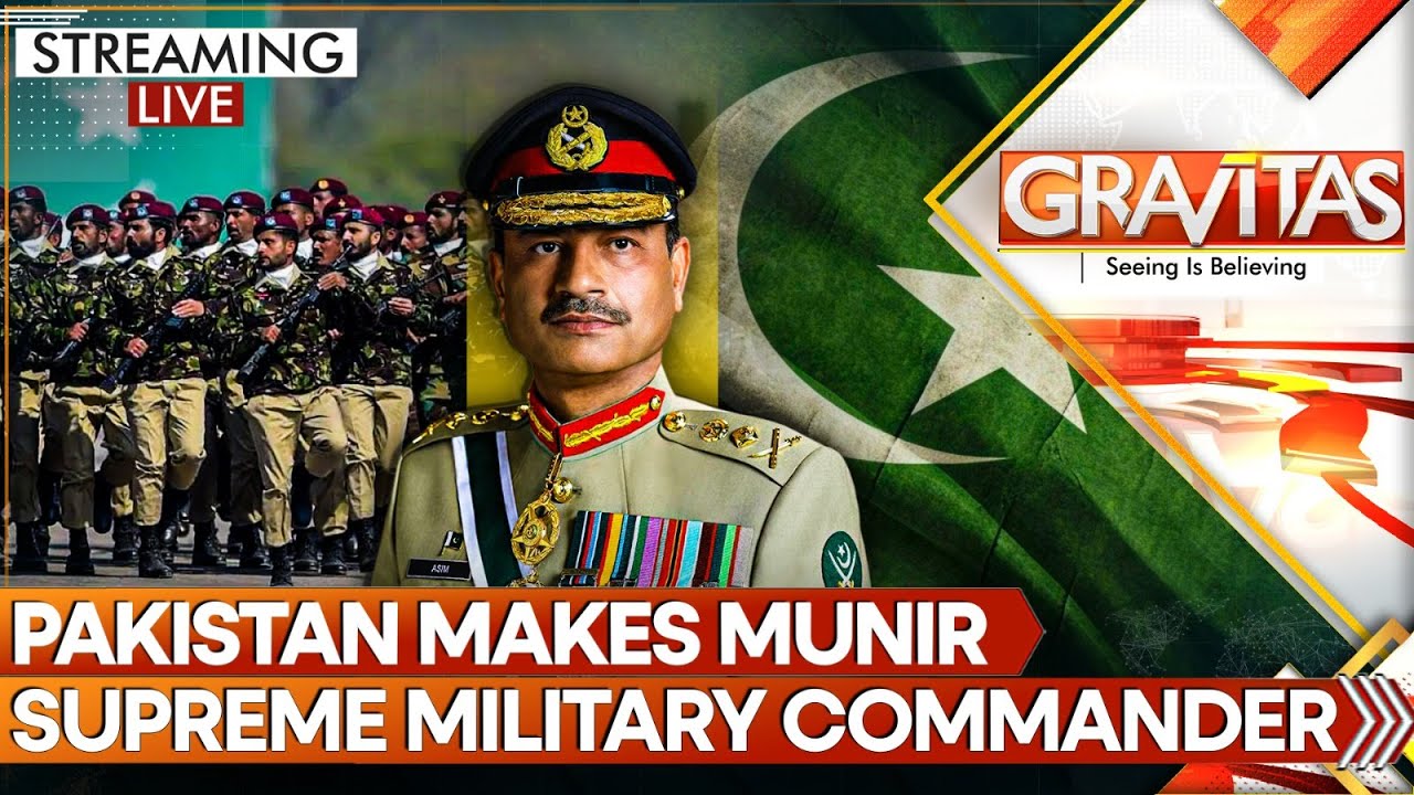 LIVE: Pak Gives Nuclear Control to Extremist Supreme Army Chief Asim Munir | GRAVITAS
