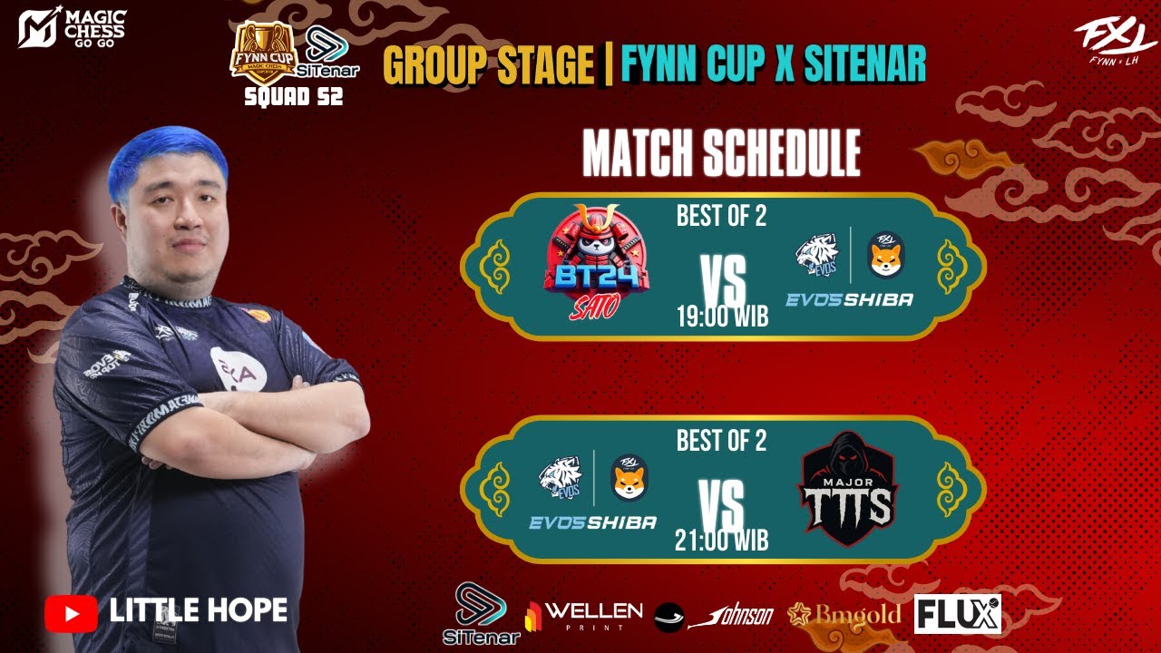 🔴LIVE: FYNN CUP X SITENAR SQUAD S2 | GROUP STAGE | DAY 1