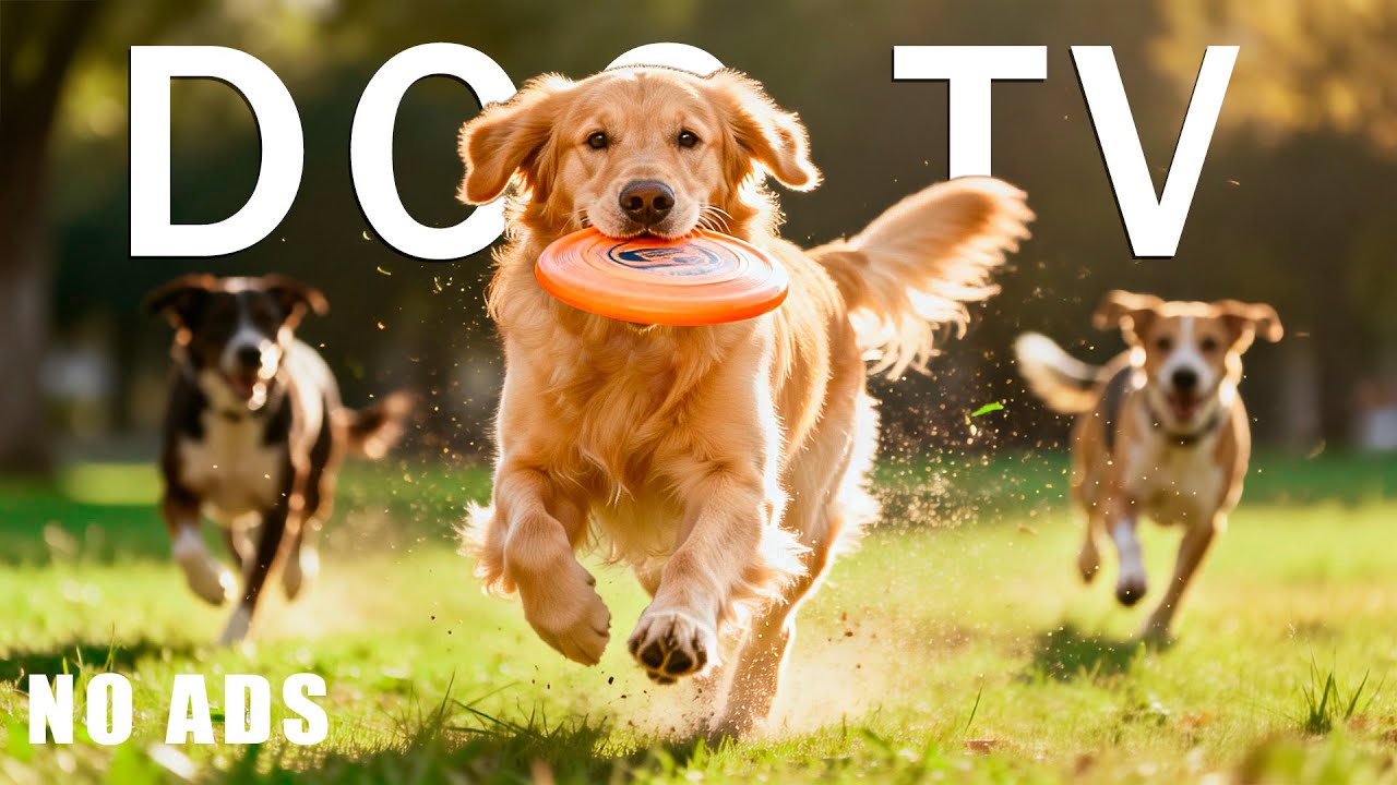 12 Hours Dog TV 🐶 Healing Sounds | Calming & Anti-Anxiety Music for Dogs home alone