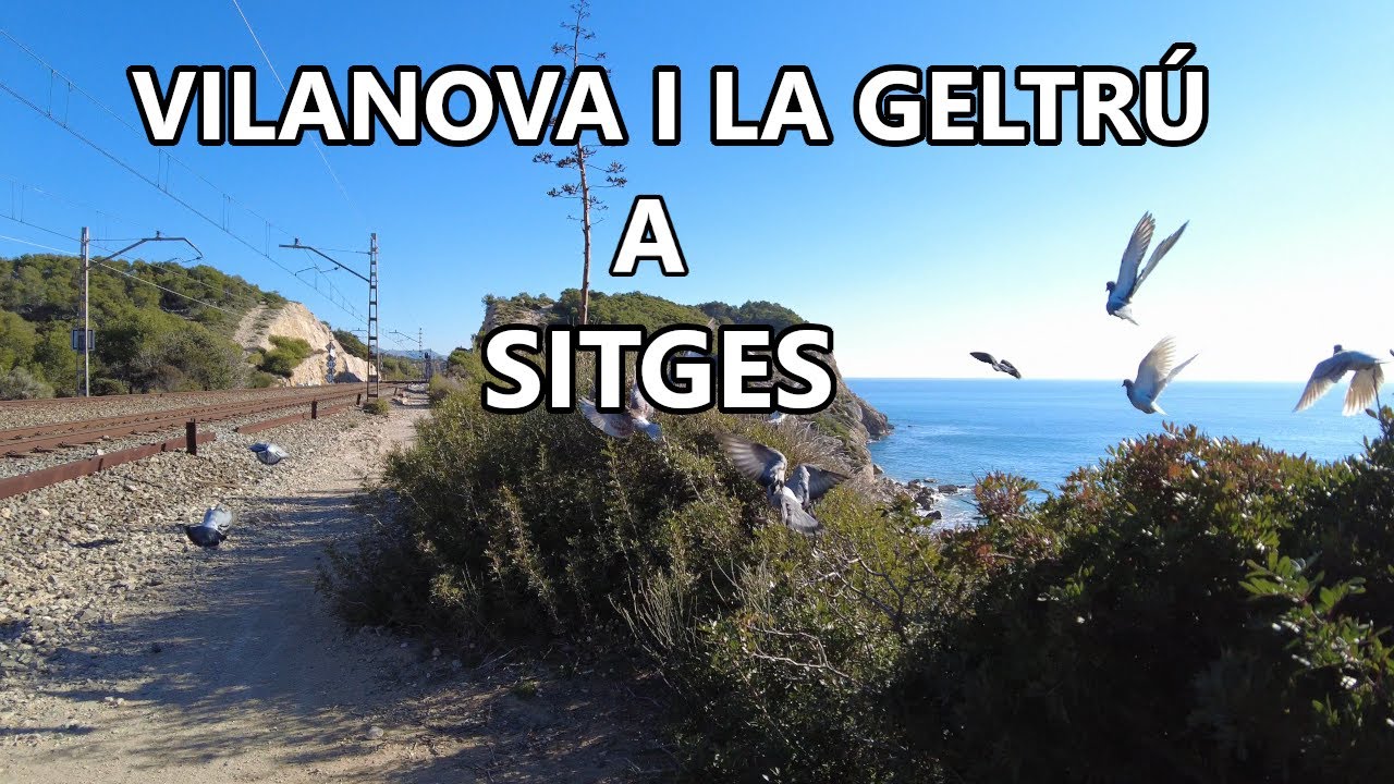 Vilanova i la Geltrú a Sitges - Fast Motion walk - Mediterranean Coast - Barcelona