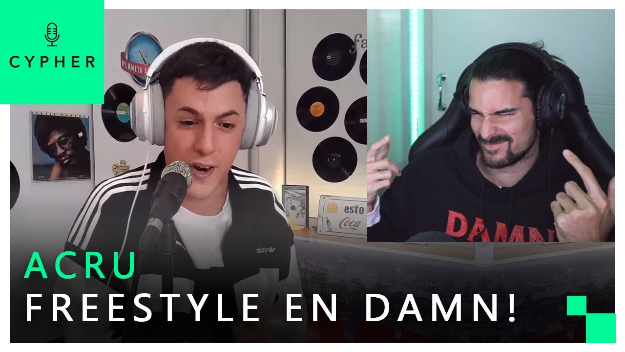 REACCIÓN a ACRU se tira un FREESTYLE HISTÓRICO junto a Veeyam 🔥 DAMN!