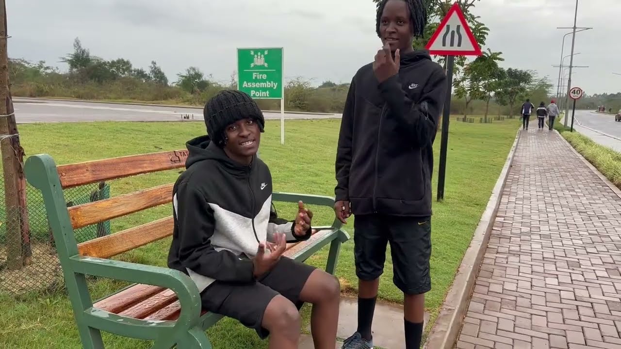 I TOOK MY TWIN FOR A MORNING RUN !! See what he did 