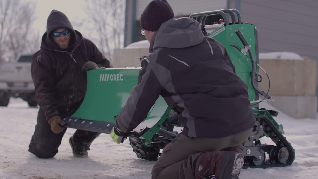 How to Use our Zero-Turn Snow Rhino