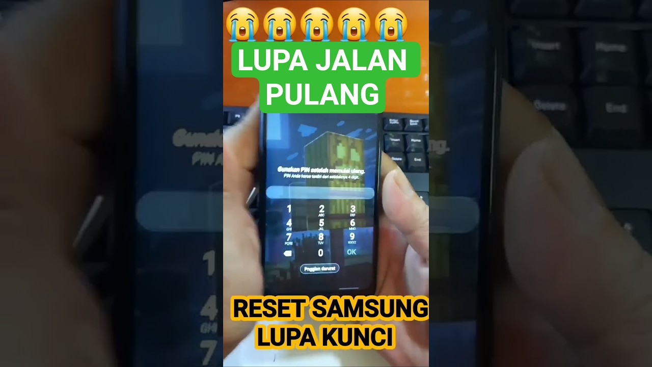 CARA RESET HP SAMSUNG LUPA KUNCI⁉️ BISA UNTUK SEMUA SAMSUNG