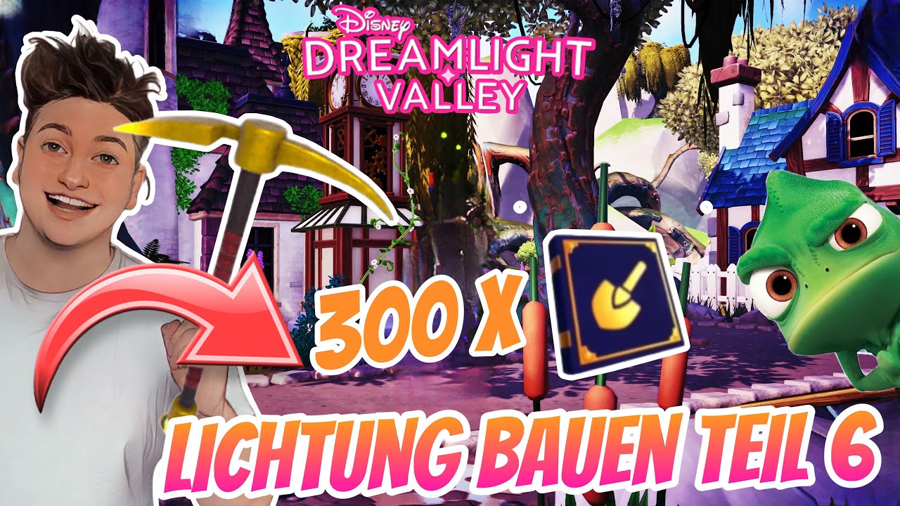 KIRCHE gestalten & DANKE für 400 BLUMEN!! 😂 | Lichtung des Vertrauens gestalten |  Dreamlight Valley