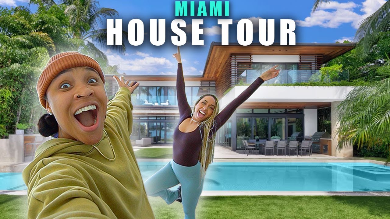 Finally Revealing Our New Miami Home !! #EmptyHouseTour | Ezee x Natalie