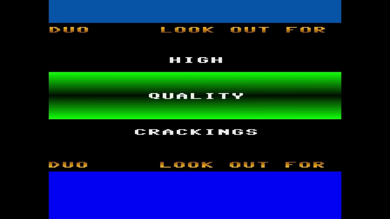 Amiga Cracktro Another New Program by H Q C