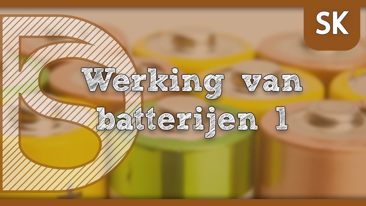 Examen scheikunde - De werking van een batterij (deel 1)
