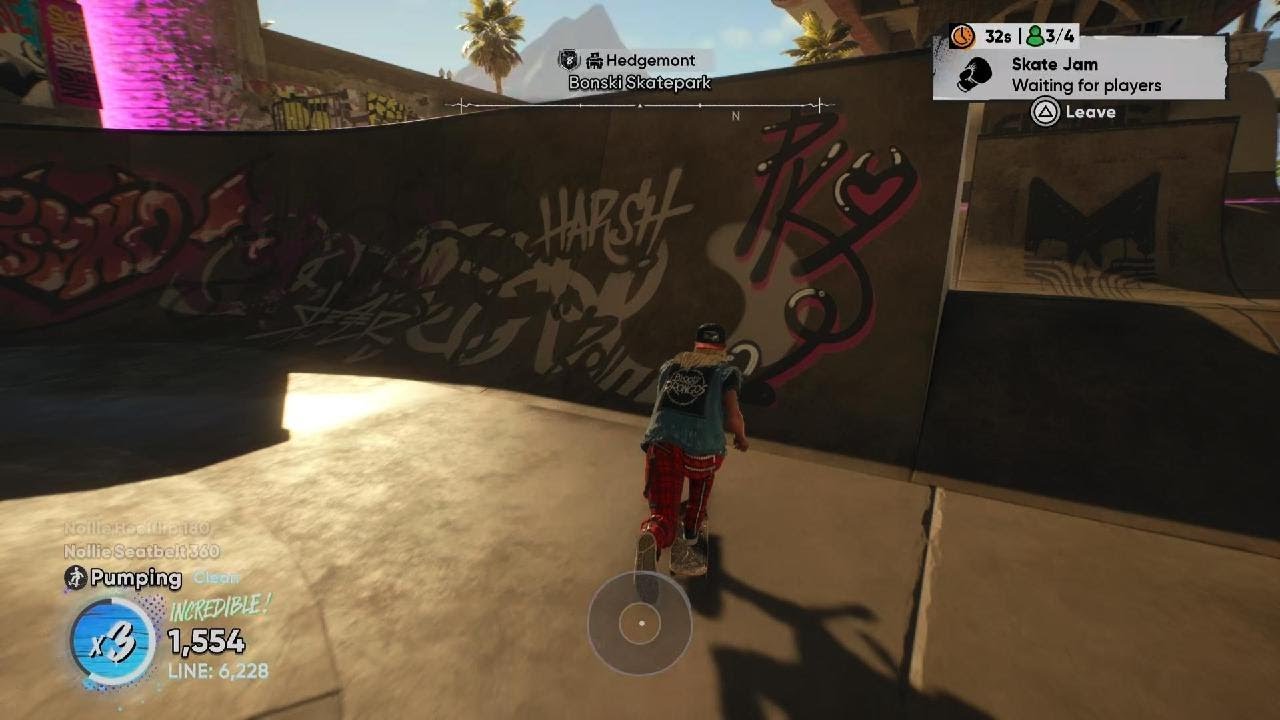 skate - Through Down Winner!..
