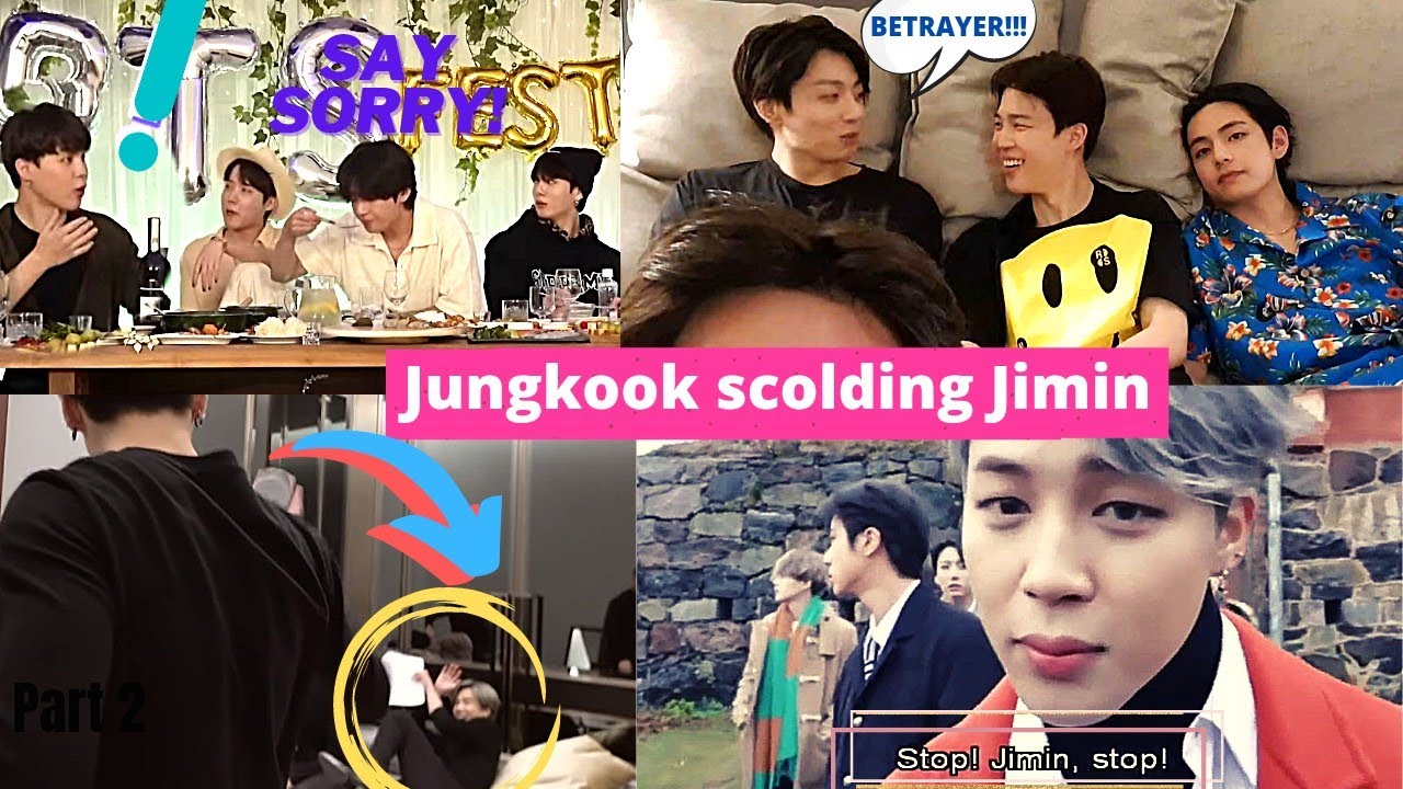Jungkook scolding Jimin, a never ending saga